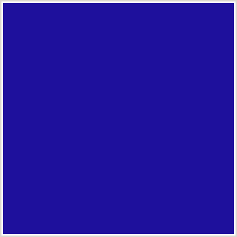 1E109C Hex Color Image (BLUE, BLUE GEM)
