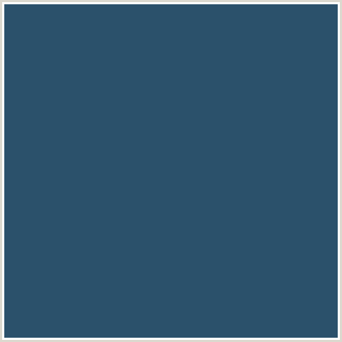 2B516B Hex Color Image (BLUE, MIDNIGHT BLUE, SAN JUAN)