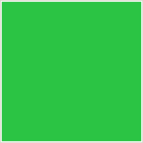 2BC444 Hex Color Image (APPLE, GREEN)