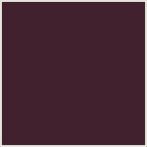 40212D Hex Color Image (CRATER BROWN, RED)