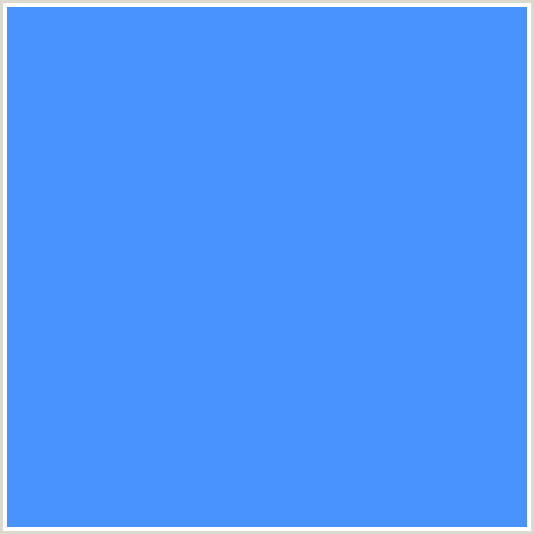 4993FF Hex Color Image (BLUE, DODGER BLUE)
