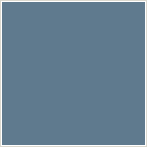 5F7A8E Hex Color Image (BLUE, LYNCH)
