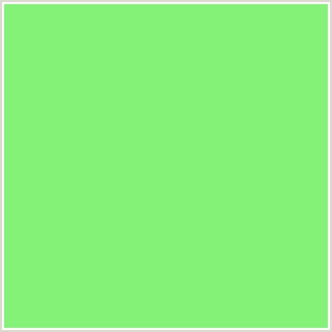 83F277 Hex Color Image (GREEN, SULU)