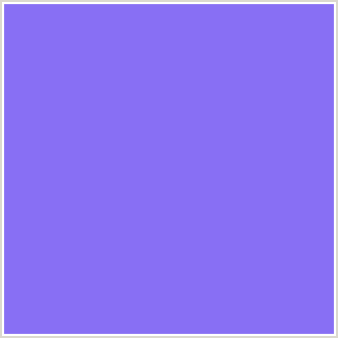 886FF4 Hex Color Image (BLUE VIOLET, CORNFLOWER BLUE)