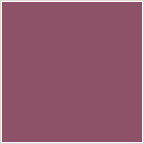 8D5268 Hex Color Image (CANNON PINK, CRIMSON, MAROON, RED)