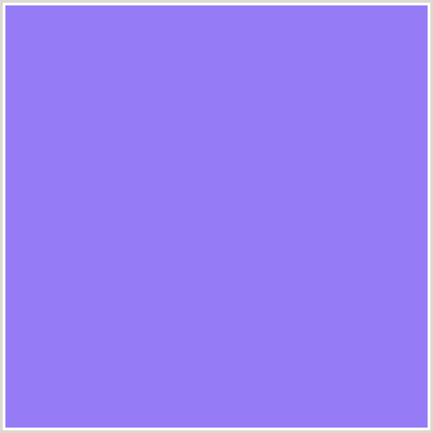 967BF7 Hex Color Image (BLUE VIOLET, PORTAGE)