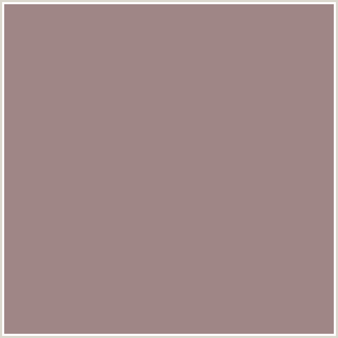9F8686 Hex Color Image (PHARLAP, RED)
