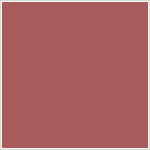 A95B5B Hex Color Image (MATRIX, RED)