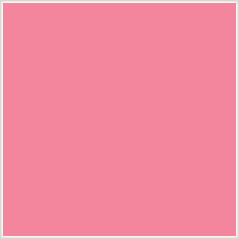 F2859B Hex Color Image (MAUVELOUS, RED, SALMON)