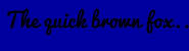 Image with Font Color DBE3F0 and Background Color 0000A0
