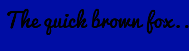 Image with Font Color FF00B6 and Background Color 000DA4