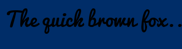 Image with Font Color FFFFFF and Background Color 002D68