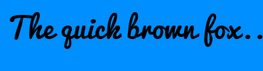Image with Font Color FF00BF and Background Color 008FFF