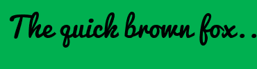 Image with Font Color FF9928 and Background Color 00B050