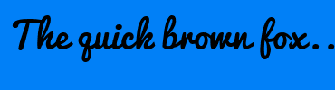 Image with Font Color A033F1 and Background Color 0180F7