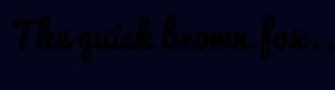 Image with Font Color FFFFFF and Background Color 030319