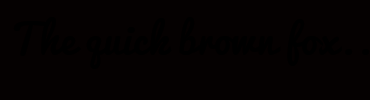 Image with Font Color 52F2EA and Background Color 050101