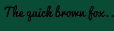 Image with Font Color F7D2BA and Background Color 084A36