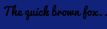 Image with Font Color FFFFFF and Background Color 11227A
