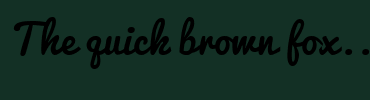 Image with Font Color FFFFFF and Background Color 133025