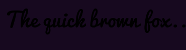 Image with Font Color 361449 and Background Color 17091F