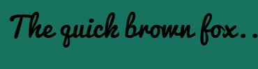 Image with Font Color 9B55C9 and Background Color 177360