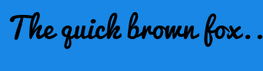 Image with Font Color 237DB9 and Background Color 1887E5