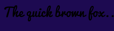 Image with Font Color FFFFFF and Background Color 1D0A51