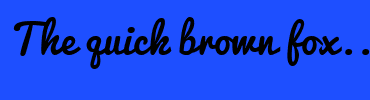 Image with Font Color 18B9E8 and Background Color 1E4FFF