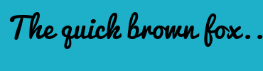Image with Font Color 076187 and Background Color 1EB0C9