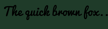 Image with Font Color 61201A and Background Color 1F3B29