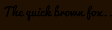 Image with Font Color 2A1A09 and Background Color 201001