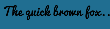 Image with Font Color 2A363F and Background Color 206E91