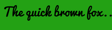 Image with Font Color D7F8F9 and Background Color 23A114