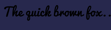 Image with Font Color F69A3E and Background Color 27284D