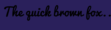 Image with Font Color FFE374 and Background Color 2A205B