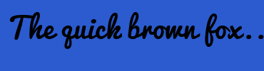 Image with Font Color EB135C and Background Color 2B5BCF