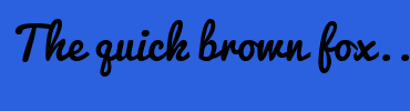 Image with Font Color E5E4E2 and Background Color 2B60DE