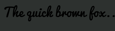 Image with Font Color EE6308 and Background Color 2D312F