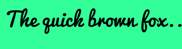 Image with Font Color 70DB93 and Background Color 33FF99