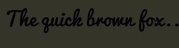 Image with Font Color A50000 and Background Color 343428