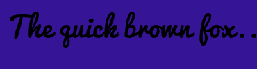 Image with Font Color 4214CC and Background Color 351596