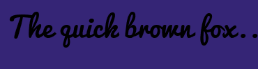 Image with Font Color FFFFFF and Background Color 352576