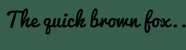 Image with Font Color FFFFFF and Background Color 375F4E