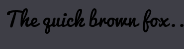 Image with Font Color 201001 and Background Color 3E3E46