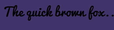 Image with Font Color B6B6B6 and Background Color 41346B