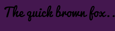 Image with Font Color 848BBB and Background Color 44174F