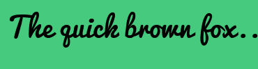 Image with Font Color 836833 and Background Color 45CA7E