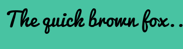 Image with Font Color 004649 and Background Color 48C3A2