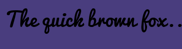 Image with Font Color E5E5E5 and Background Color 493D7E